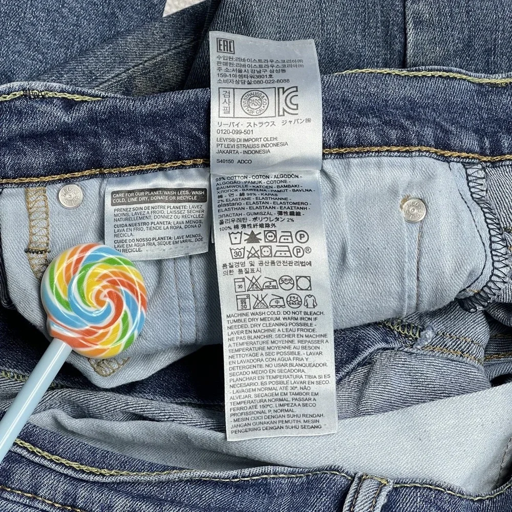 Levi's‎ Men's 559 Jeans Size 36x30 Distressed Relaxed Straight Fit